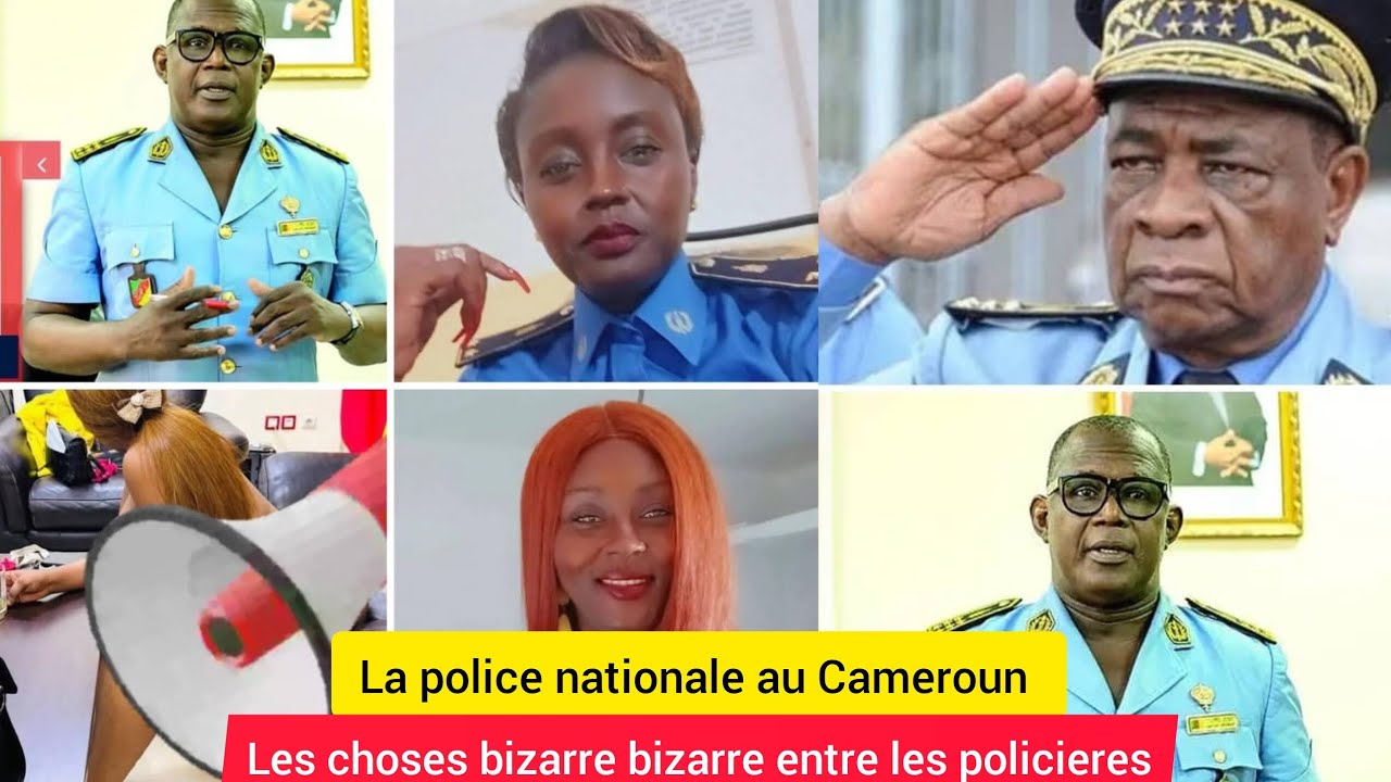 Les Policiers Font les Choses de la Honte dans les Bureaux au Cameroun. #baltazar #paulbiya #pr