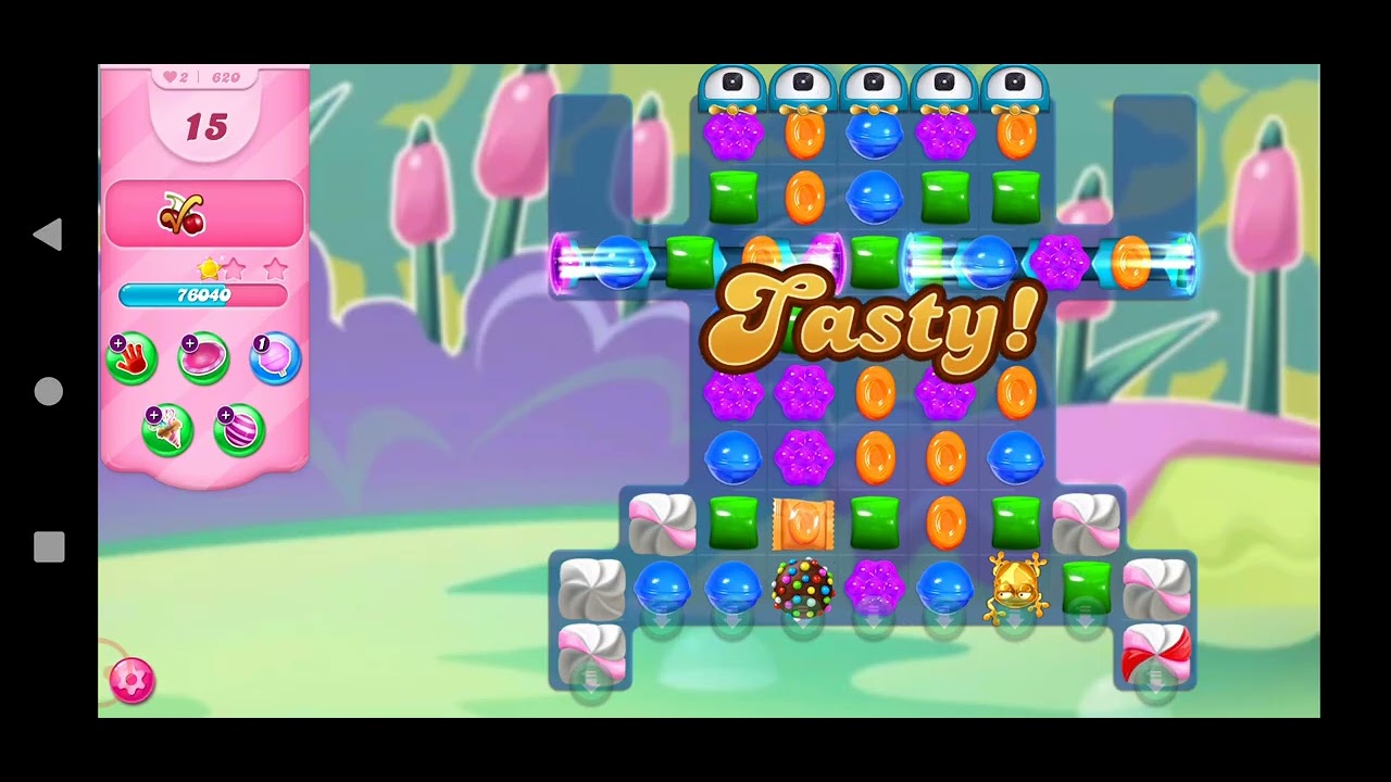 Candy Crush Saga Levels 619 to 622