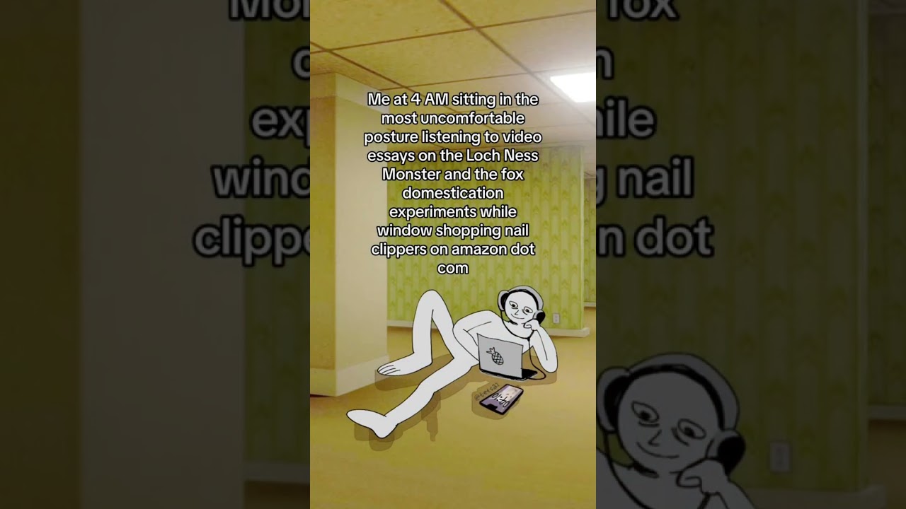 My unholy sleep schedule 😭 #shorts #animationmeme #lilac #thebackroom #backrooms #animatic #meme