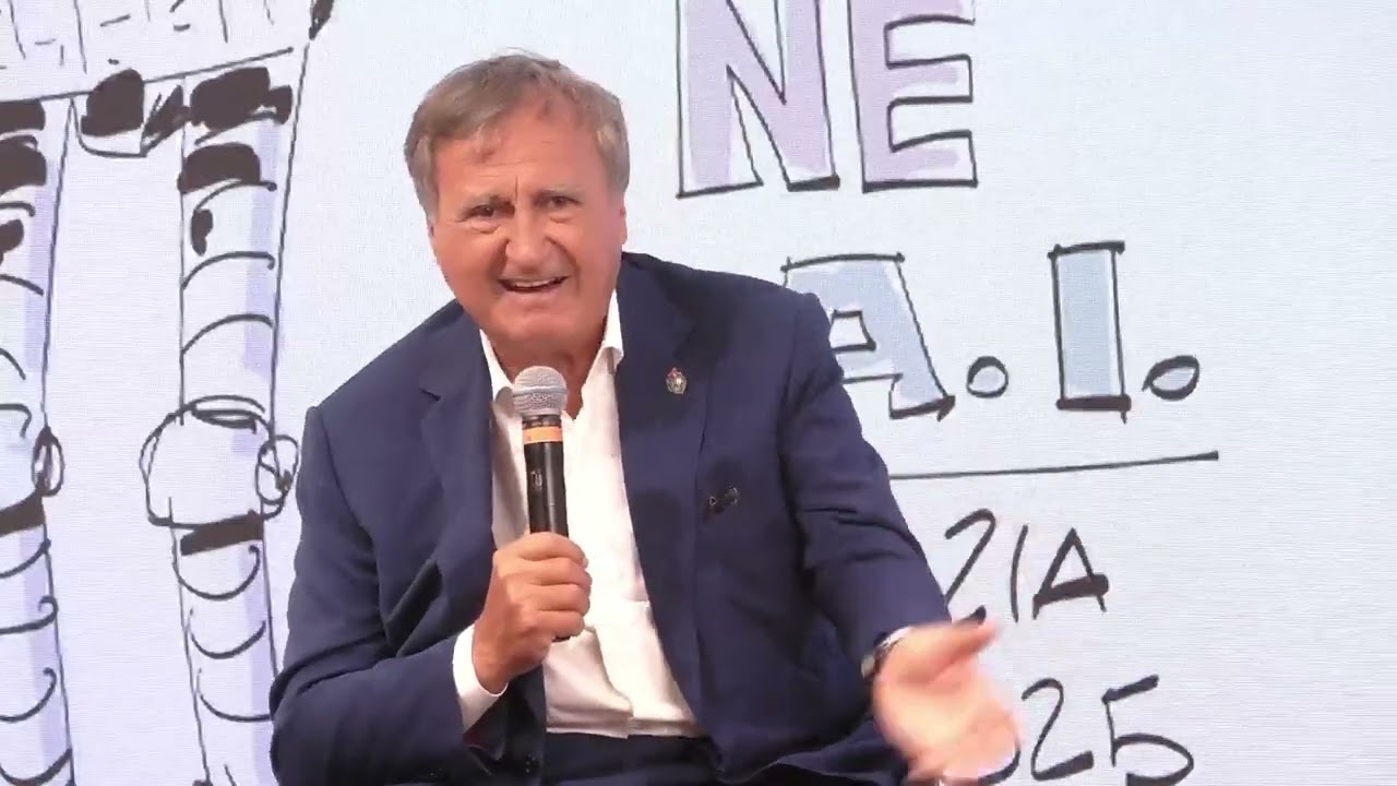 Luigi Brugnaro alla Festa dell'Innovazione 2025