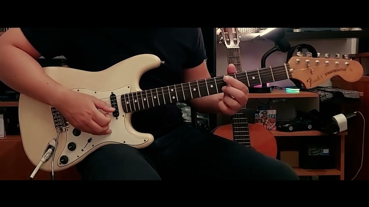 RAINBOW - Catch the rainbow (intro + solo guitar cover)
