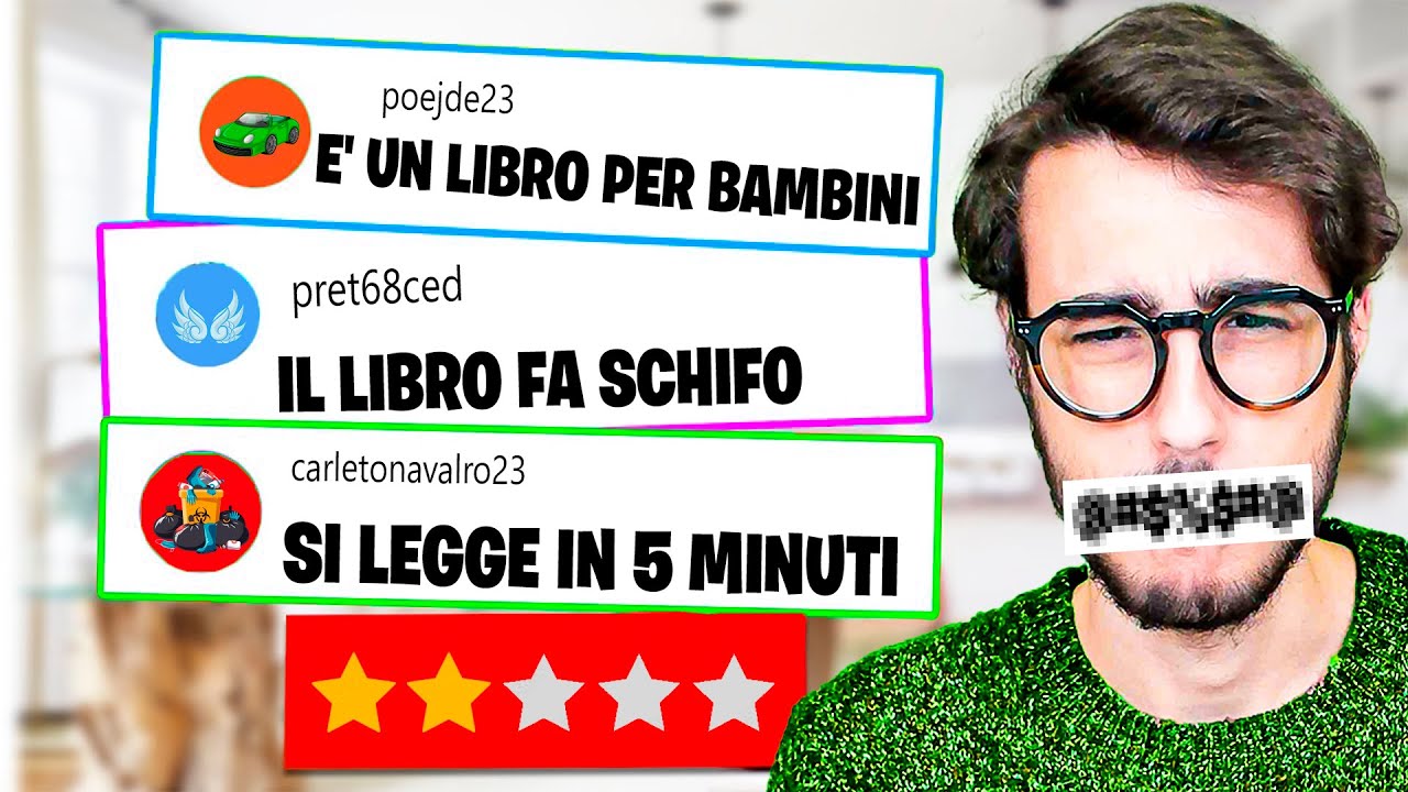 Leggo le RECENSIONI del nostro LIBRO e...