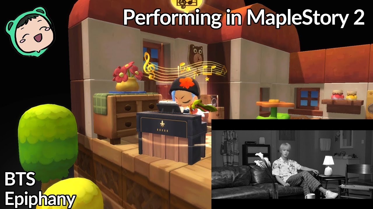 BTS - Epiphany - Performing in MapleStory 2