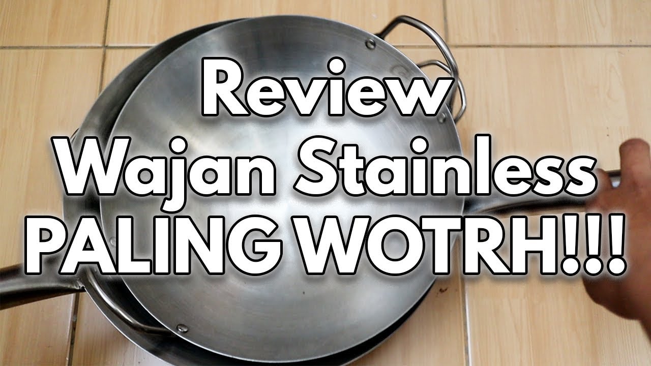 Review Wajan Stainess Calypso | Wajan Stainless terbaik | Rekomendasi Wajan Stainless