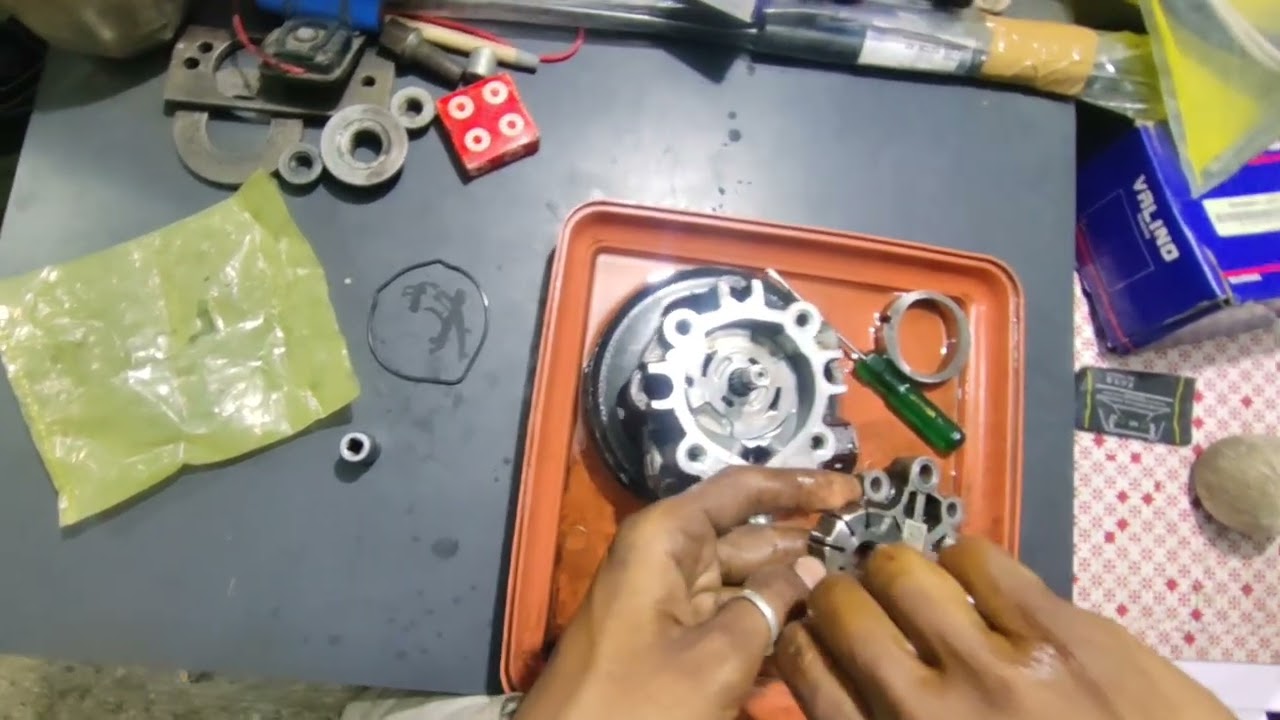 Mahindra XUV 500 Power Stearing Pump Repair 🧑🏻‍🔧. #automobile #mahindra #mahindraandmahindra#repair