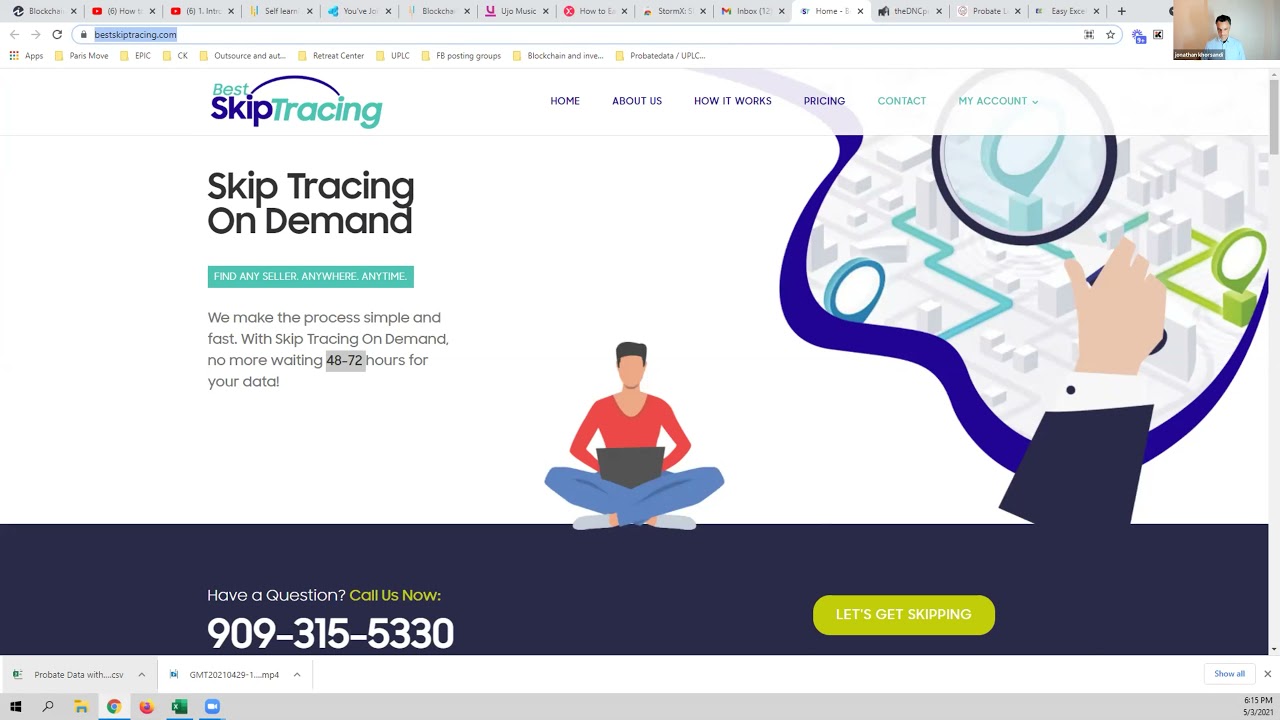 ProbateData Powergym May 3rd 2021 - Scrubbing Data