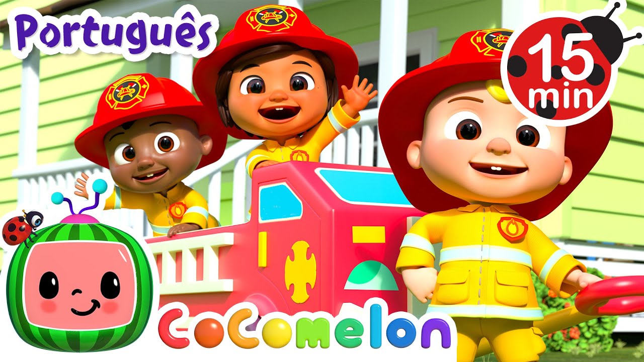 Somos Todos Heróis | CoComelon Brasil | Músicas Infantis e Desenhos Animados em Português