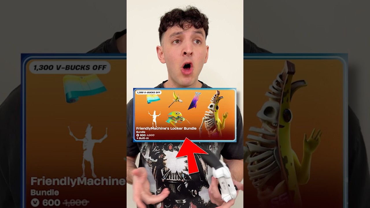 Friendly Machines Locker Bundle Is In The Fortnite Item Shop!?