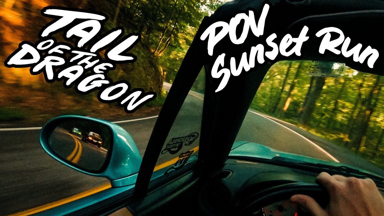 Tail of the Dragon Sunset Run | Miata POV