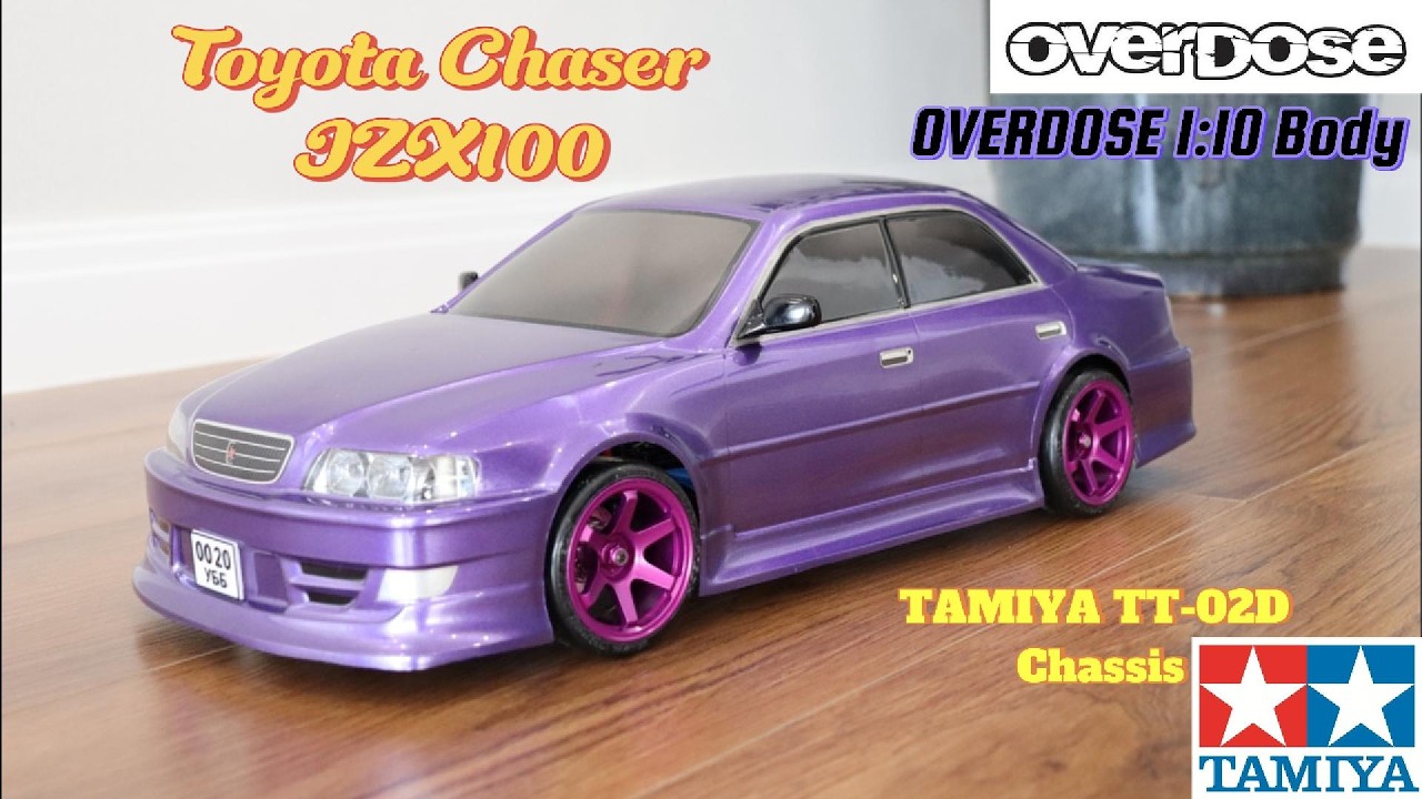 TAMIYA TT-02D Drift Setup Review | OVERDOSE Chaser JZX100 on Epoxy 🔥