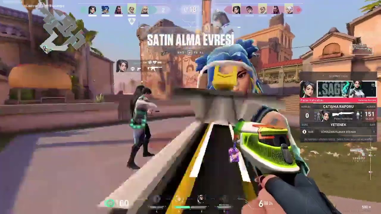 TİKTOK'DA KIZ YAYINCININ GRUBUNA KATILDIM | 5VS5 REKABETA DAYALI (VALORANT)