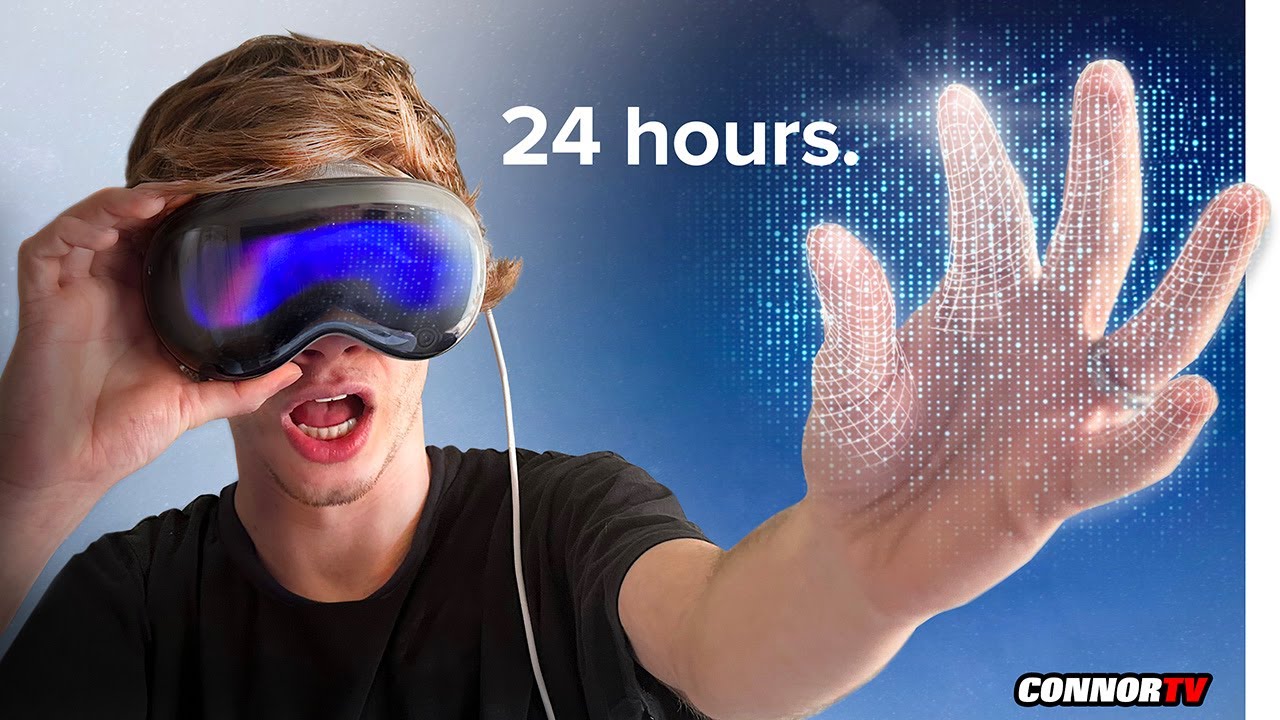 I Survived in Apple Vision Pro for 24 Hours