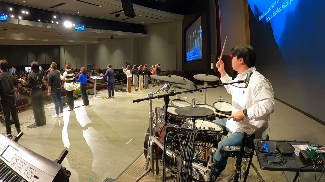 하나님을 만나면 끝난것이다 + 예수의 이름은ㅣ드럼ㅣKCPC 워싱턴 중앙장로교회