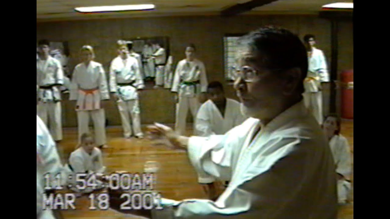 Chito-ryu Seminar, Masami Tsuruoka, US Chito-kai Hombu Dojo — 2001