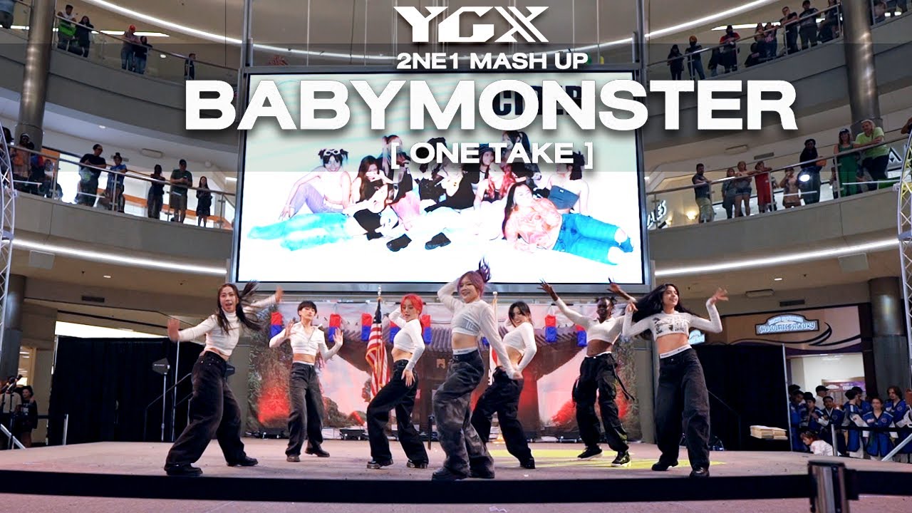 BABYMONSTER 베이비몬스터 매쉬업 ‘2NE1 Mash Up’ LEEJUNG YGX Ver. | Mall of America Korean Culture Festival