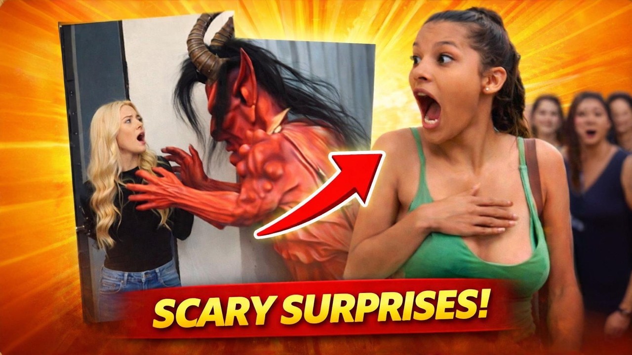 Best Scare Cam Pranks #08  Jump Scare  Funny Videos   Funny Meme