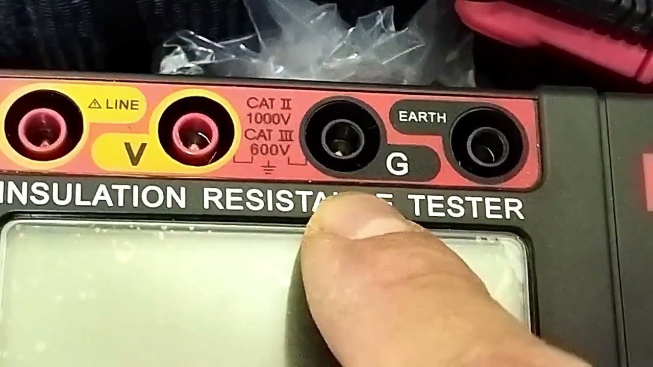 Canal JDBarba. Megando Instalación con Megómetro UNIT