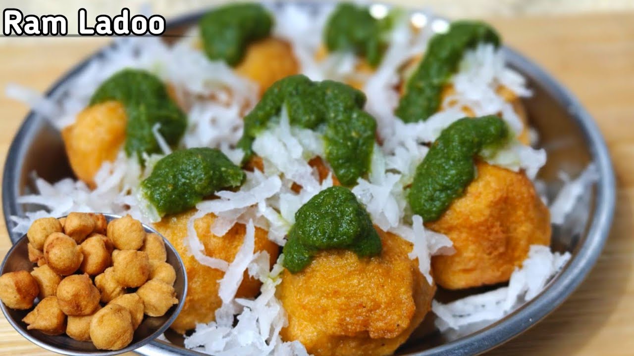 दिल्ली के मशहूर राम लड्डू ,स्पेशल चटनी के साथ | Street Style Delhi Ram Ladoo | Ram Ladoo Recipe
