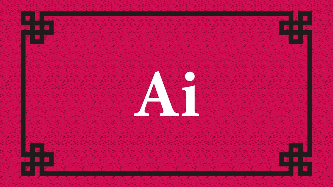 Create Chinese Traditional Pattern Border Frame | Adobe Illustrator CC Tutorial