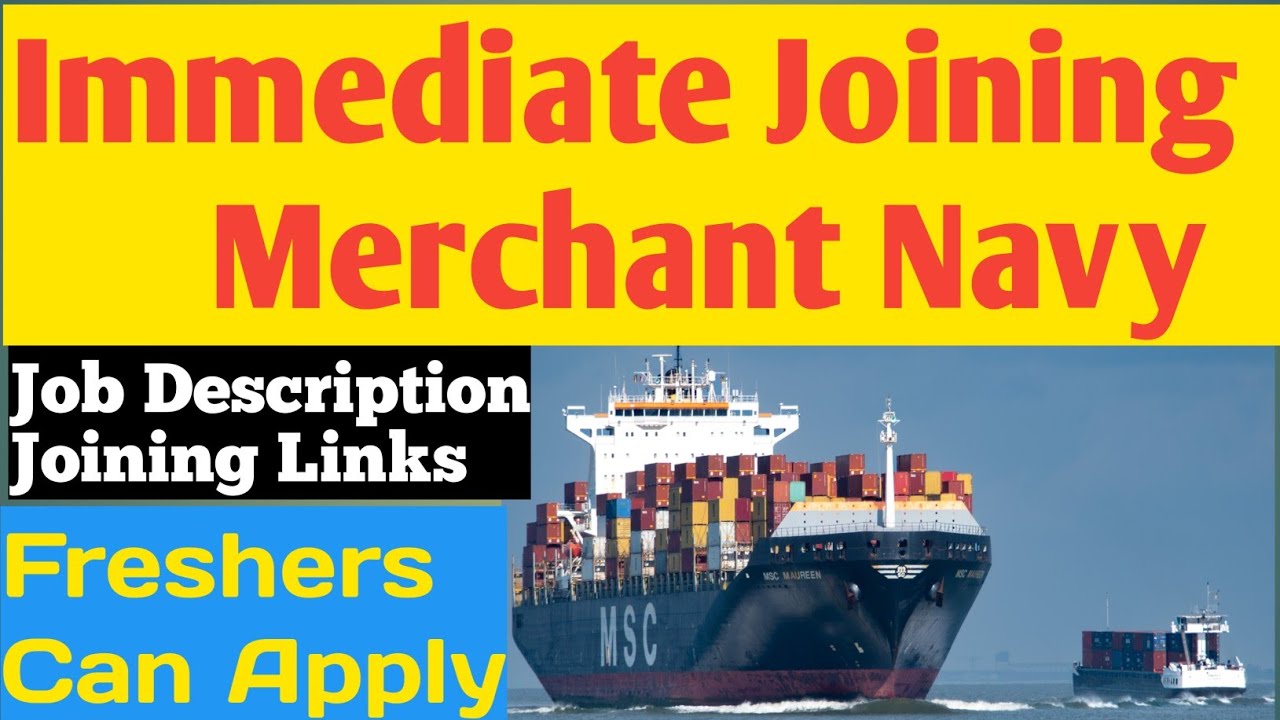 Merchant Navy Current Job Vacancy 2026 | Latest Seafarer Jobs | Deck, Engine & Catering Vacancy