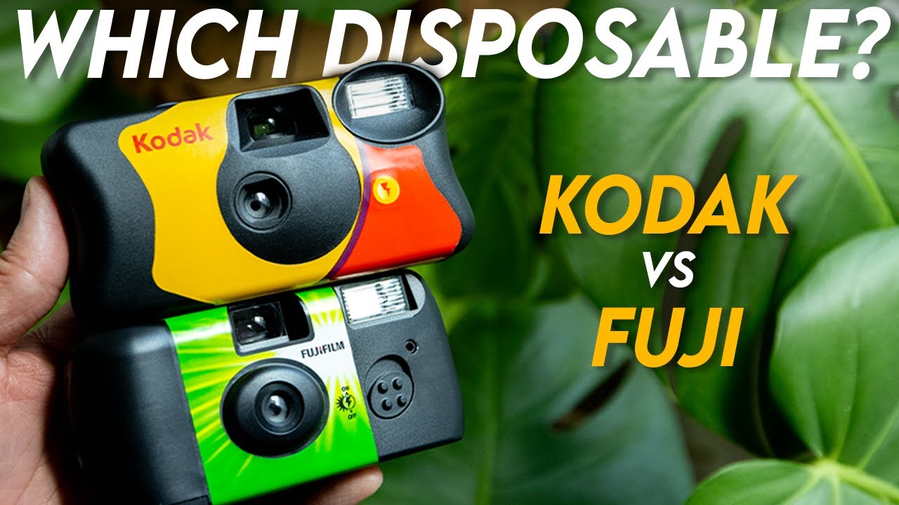 Kodak vs Fuji - which disposable is BEST?