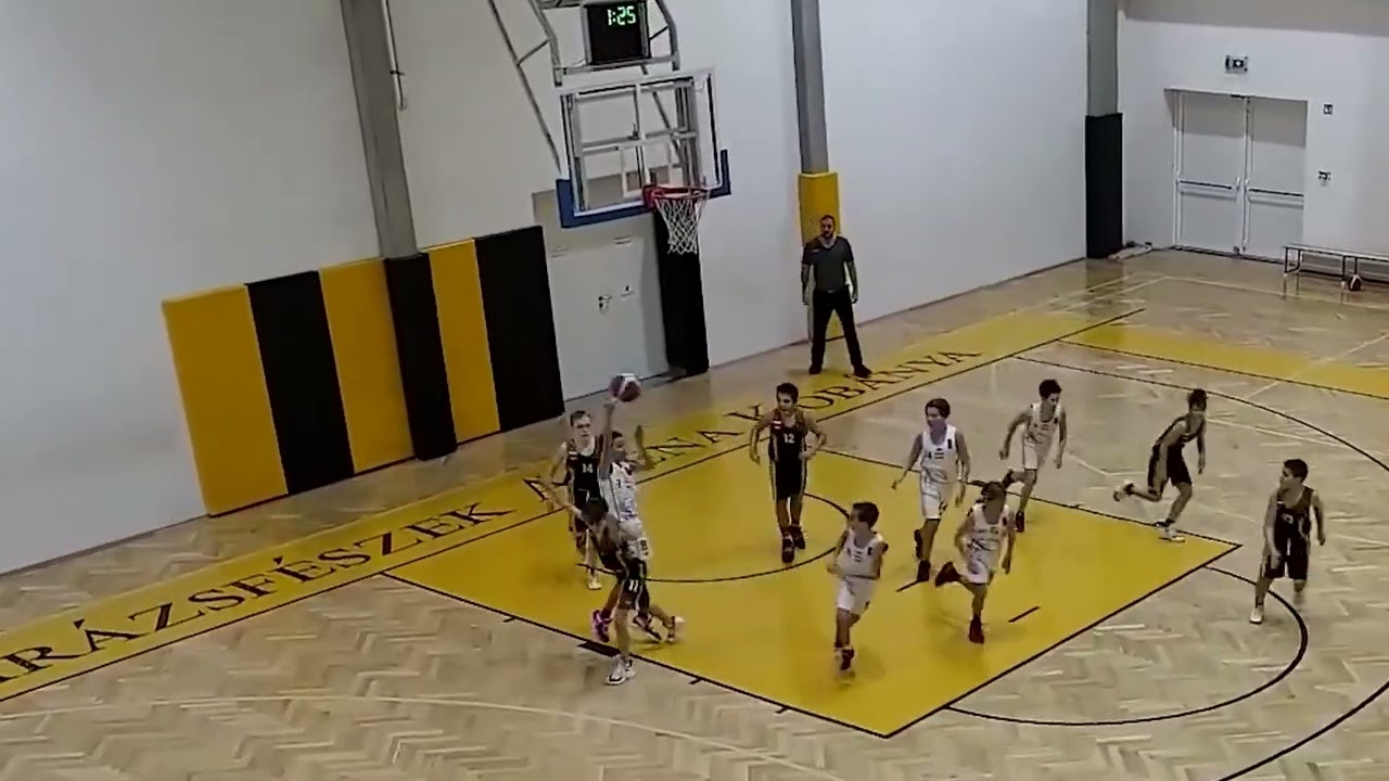 Bajor Zétény No. 8 highlights Óbudai Kaszások - Vasas Akadémia U12 2022.12.03
