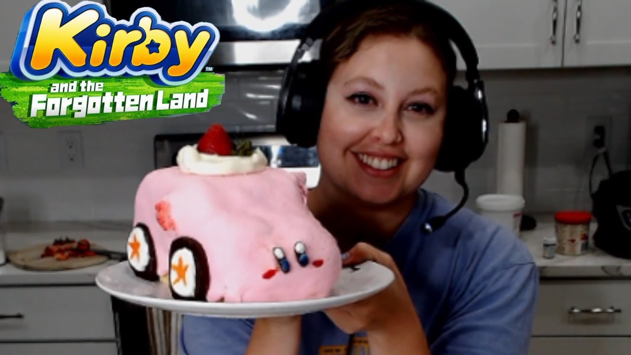 Recreated the Kirby Car Cake From Kirby and The Forgotten Land! | Twitch Stream