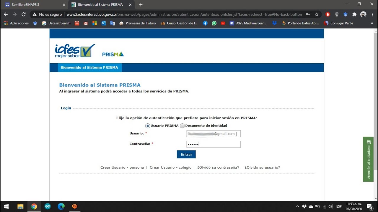 Proceso de Inscripción En Sistema Prisma - SABER PRO