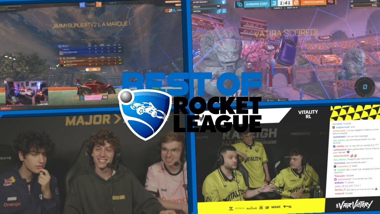 Kaydop | quintuple coup d’accoudoir - Best Of Rocket League FR #53