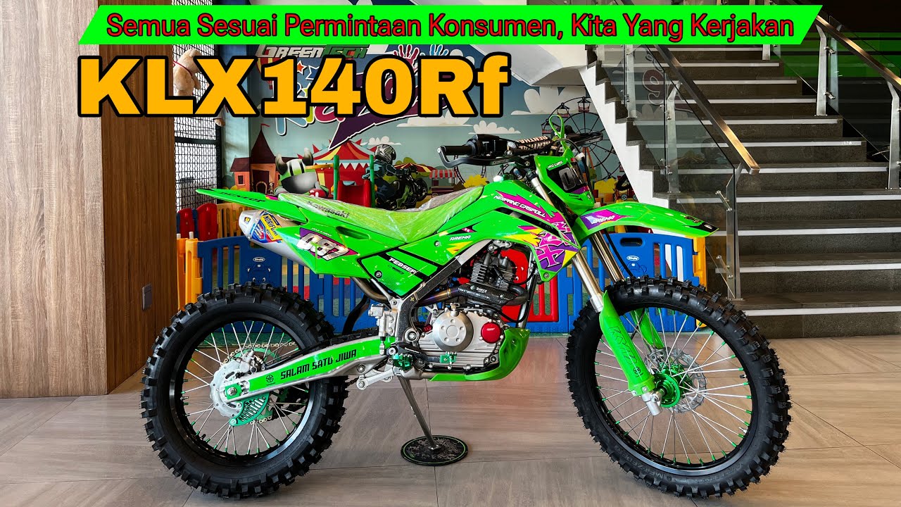 KLX140Rf. Ini Salah Satu Project Terkeren 2025 Yang Kita Kerjakan