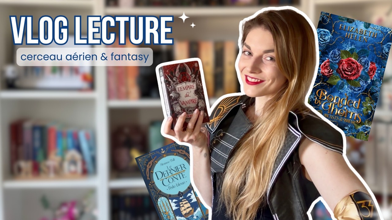 VLOG LECTURE/COMPETITION ✈️​ cerceau aérien, vampires, fées et princes maudits 🔥​📚​