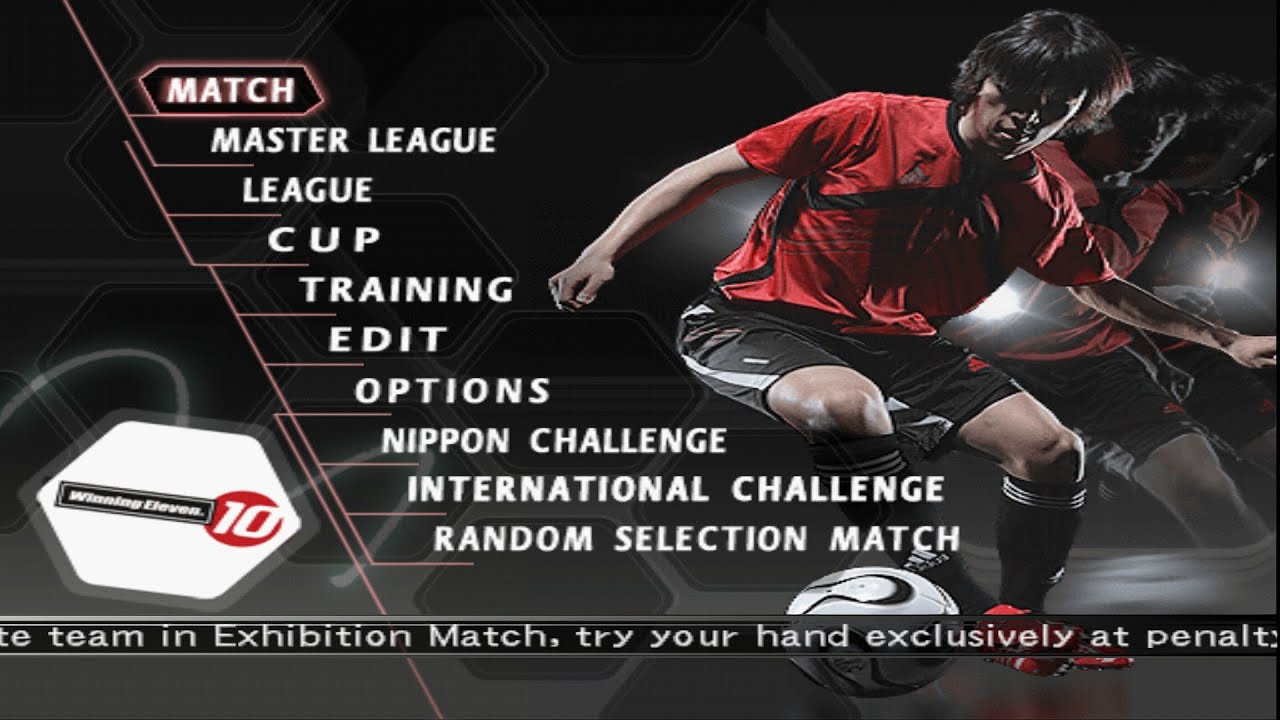 NOSTALGIA GAME BOLA PS2 MANCHESTER UNITED VS FC BARCELONA WE10 PS2