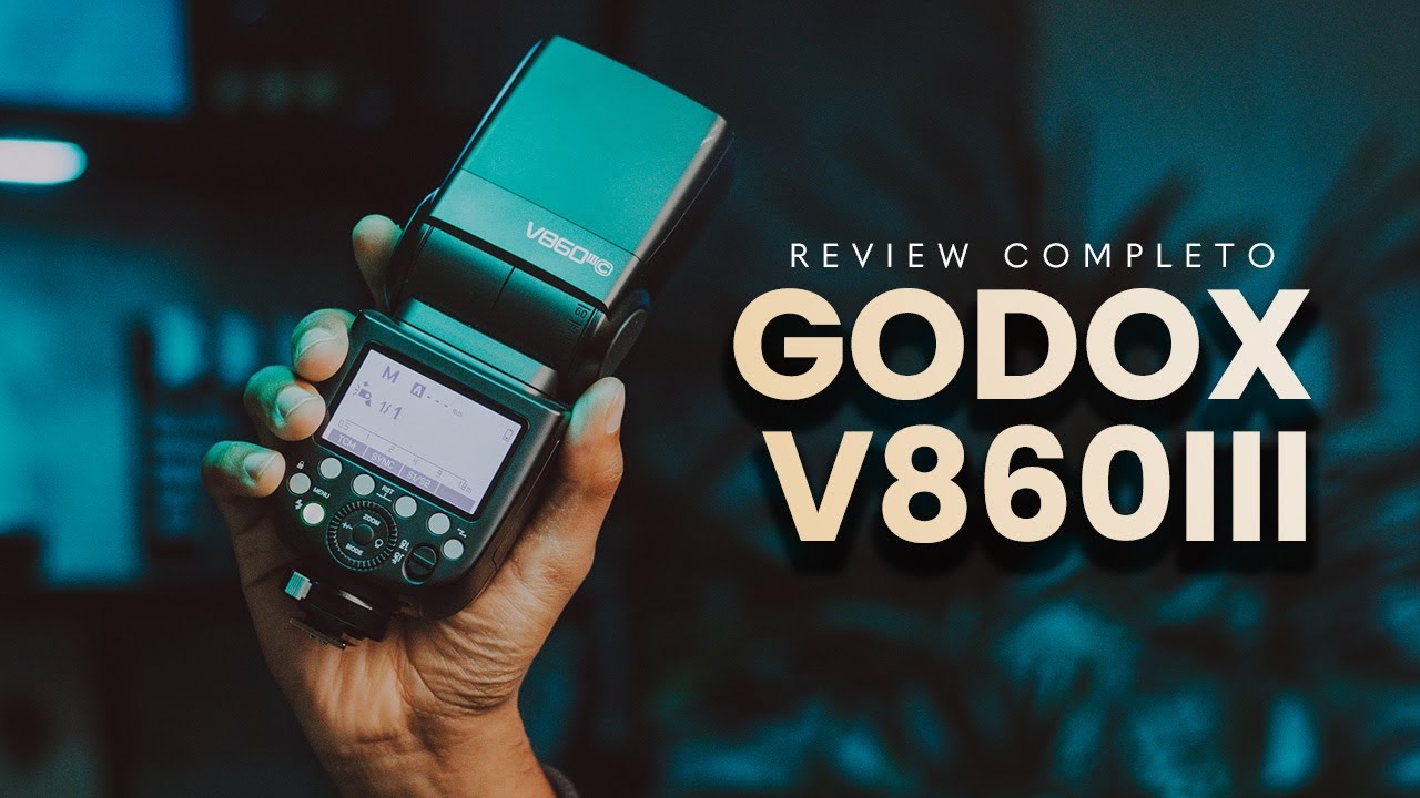 FLASH GODOX V860III c | Review Completo.