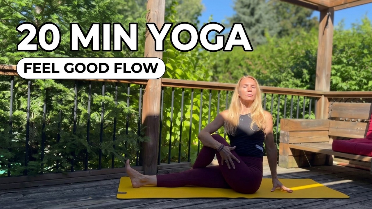 20 MINUTES FEEL GOOD YOGA FLOW