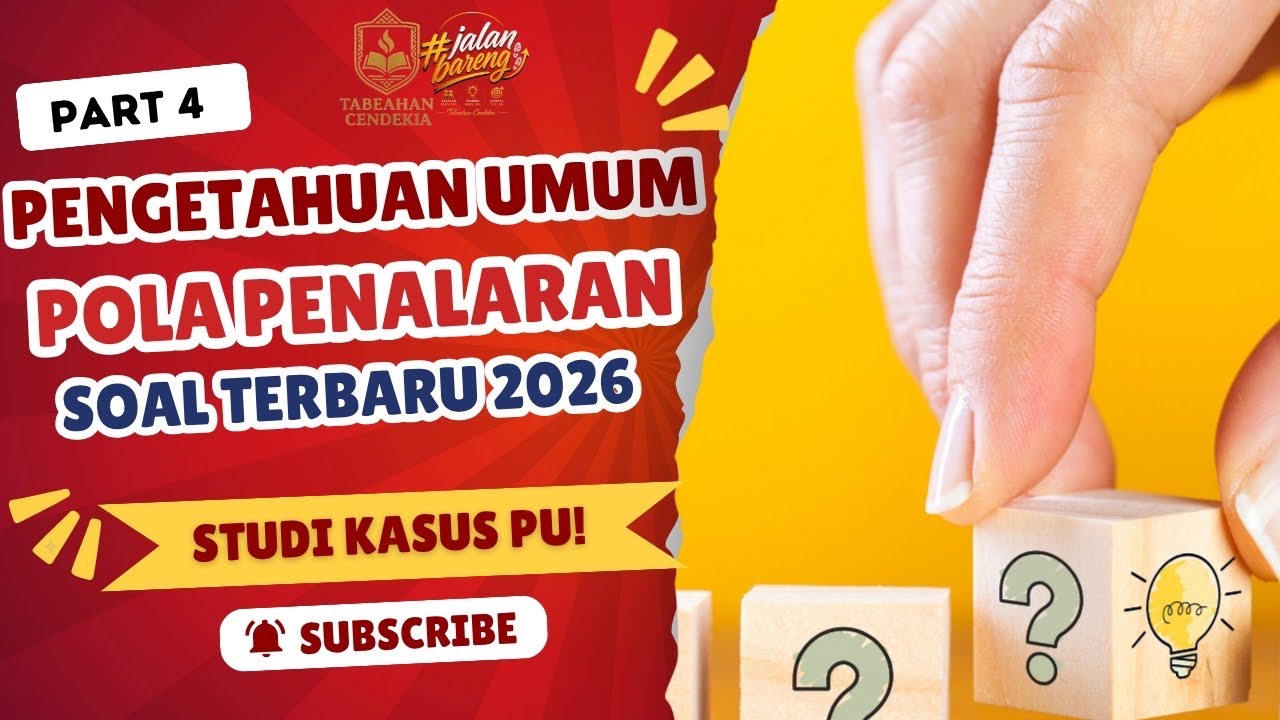 𝗙𝗢𝗞𝗨𝗦 𝗣𝗨 𝗣𝗢𝗟𝗥𝗜 #𝟰| Pahami Perubahan Pola Soal📖