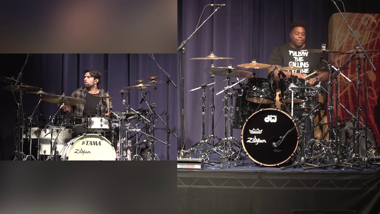 London Drum Show Kaz Rodriguez & Aaron Spears