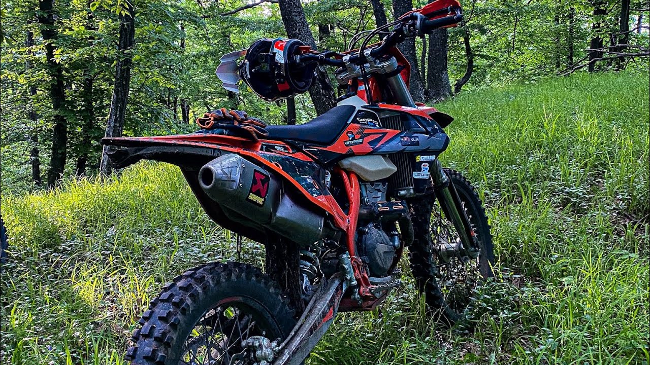 Ktm exc 350 // Akrapovic Exhaust🔥 //Nolimits ||#3