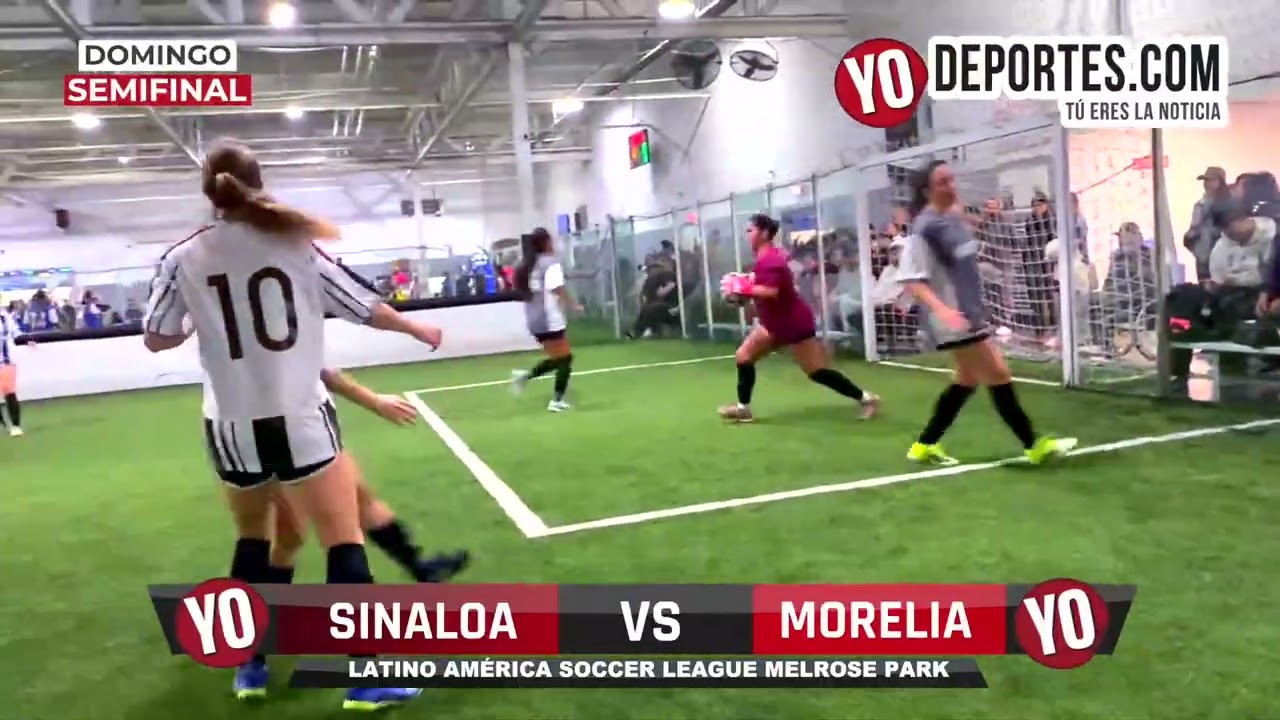 Sinaloa 🆚 Morelia Semifinal Latino America Soccer League #yodeportes