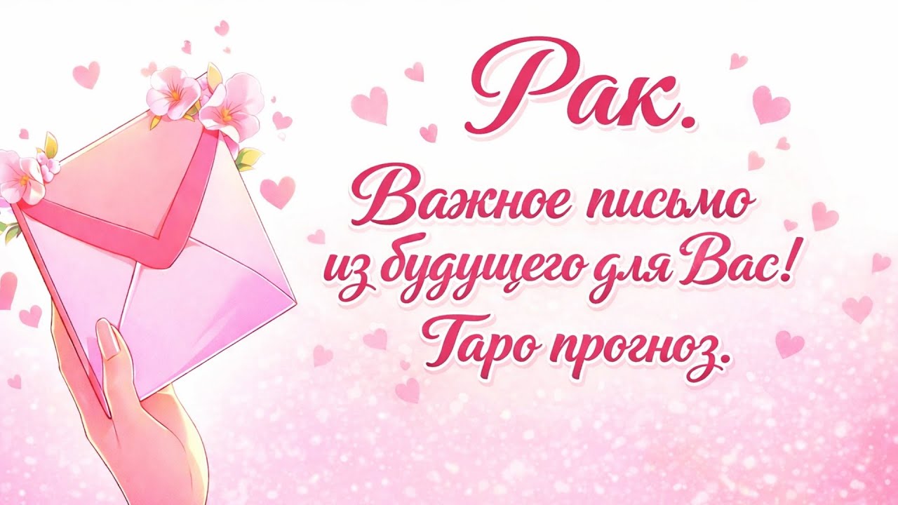 📩 ВАМ ПИСЬМО ИЗ БУДУЩЕГО: РАК ♋ О чем вы еще не знаете? ЭТО ПРОСТО ШОК! 💯 СБУДЕТСЯ!