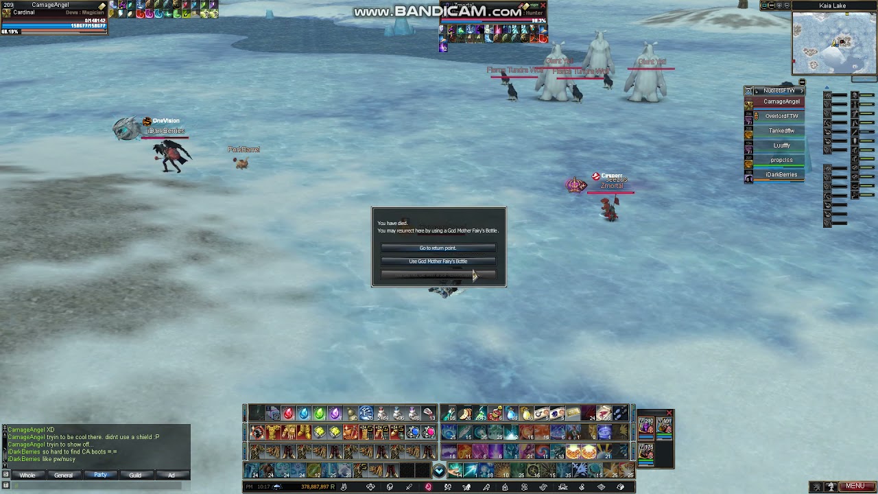 Rappelz Random PvP outside DD as a Cardinal