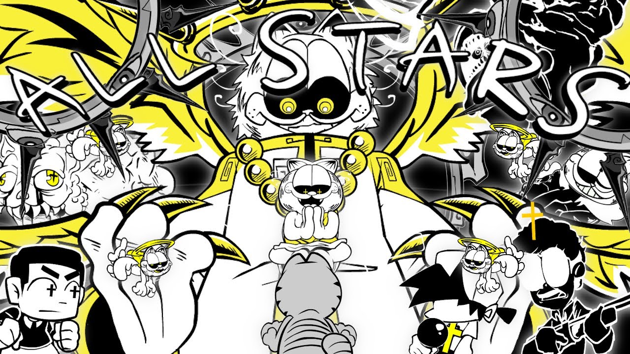CATACLYSM STARS ( ALL STARS COVER) | FNF MARIO MADNESS V2 & GOREFIELD V2 (DOWNLOADABLE)