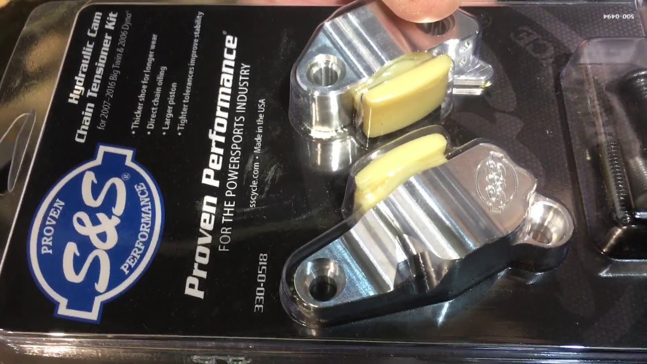 Harley-Davidson S&S hydraulic cam tensioner 4 twincam.& plate 01773835666 www.customcruisers.com