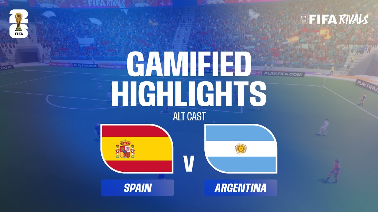 Alt Cast Highlights: Spain v Argentina | FIFA World Cup 2026&trade; Final