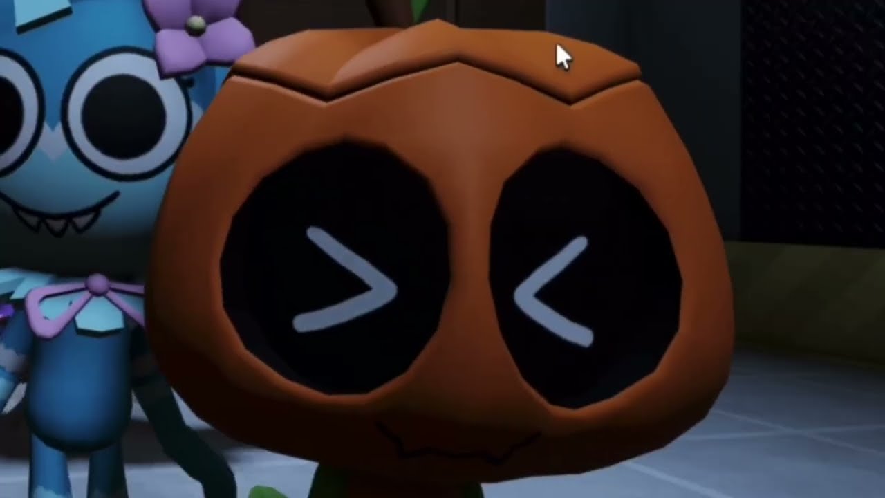 Playing the HALLOWEEN EVENT in Dandy’s World! *with a Gourdy in my run + encountering his twisted*