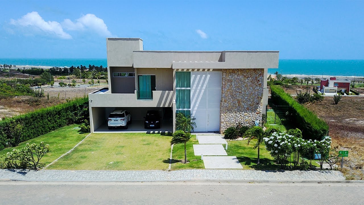 Casa na praia de alto padrão no Aquiraz Riviera - Ceará