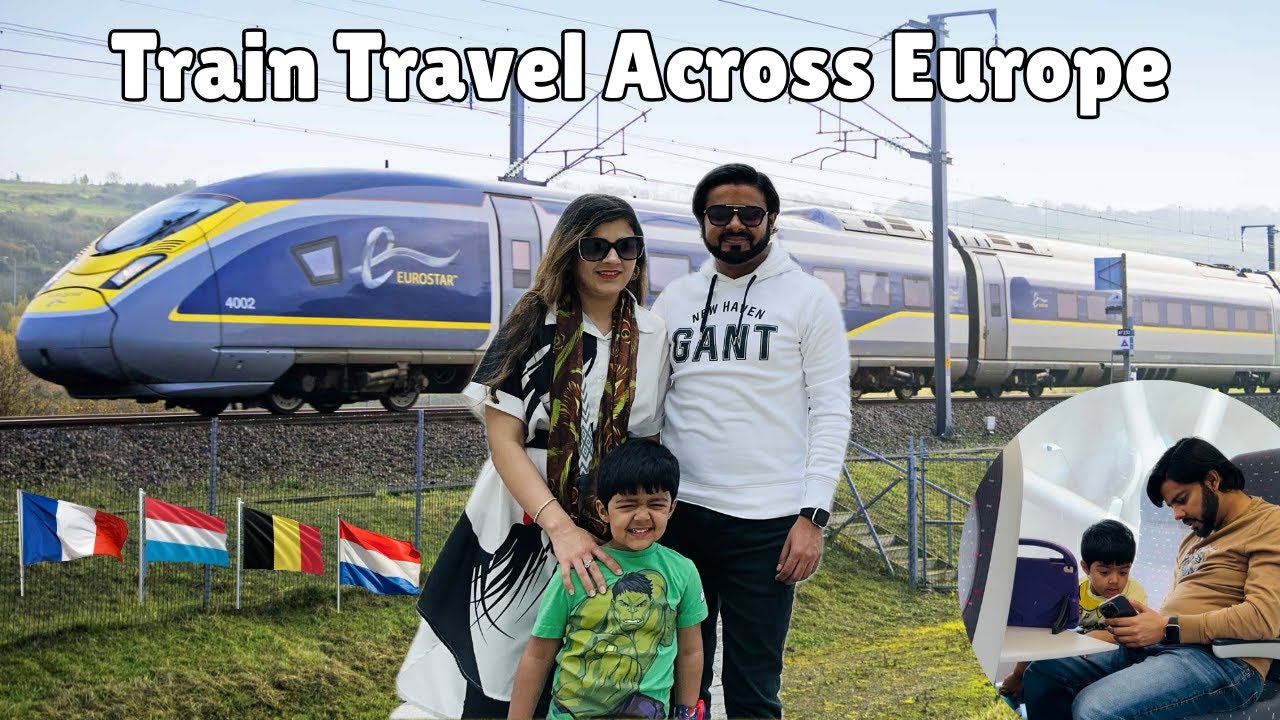 Europe by Train with a Toddler | Paris → Luxembourg → Brussels → Amsterdam | Eurostar