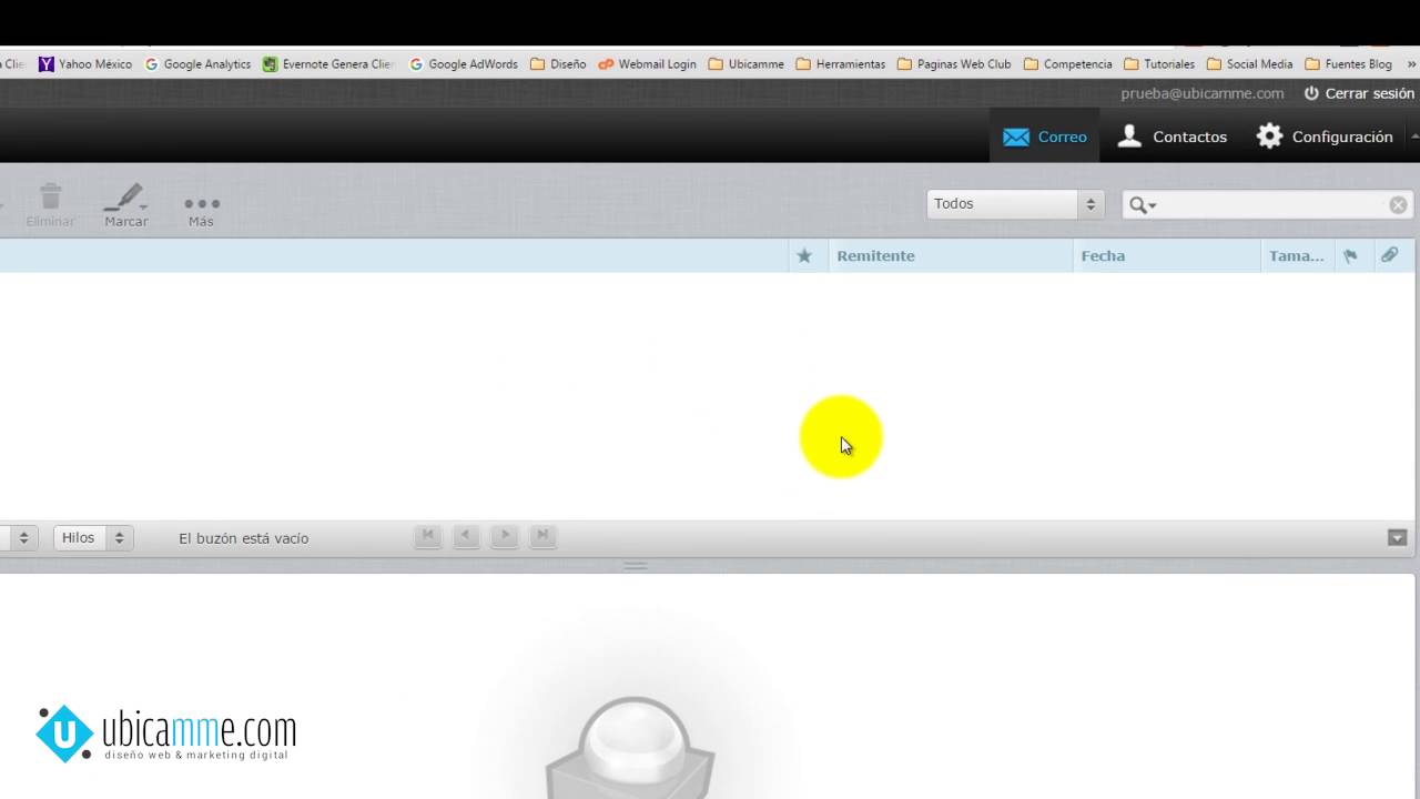 C&oacute;mo configurar Webmail ROUNDCUBE