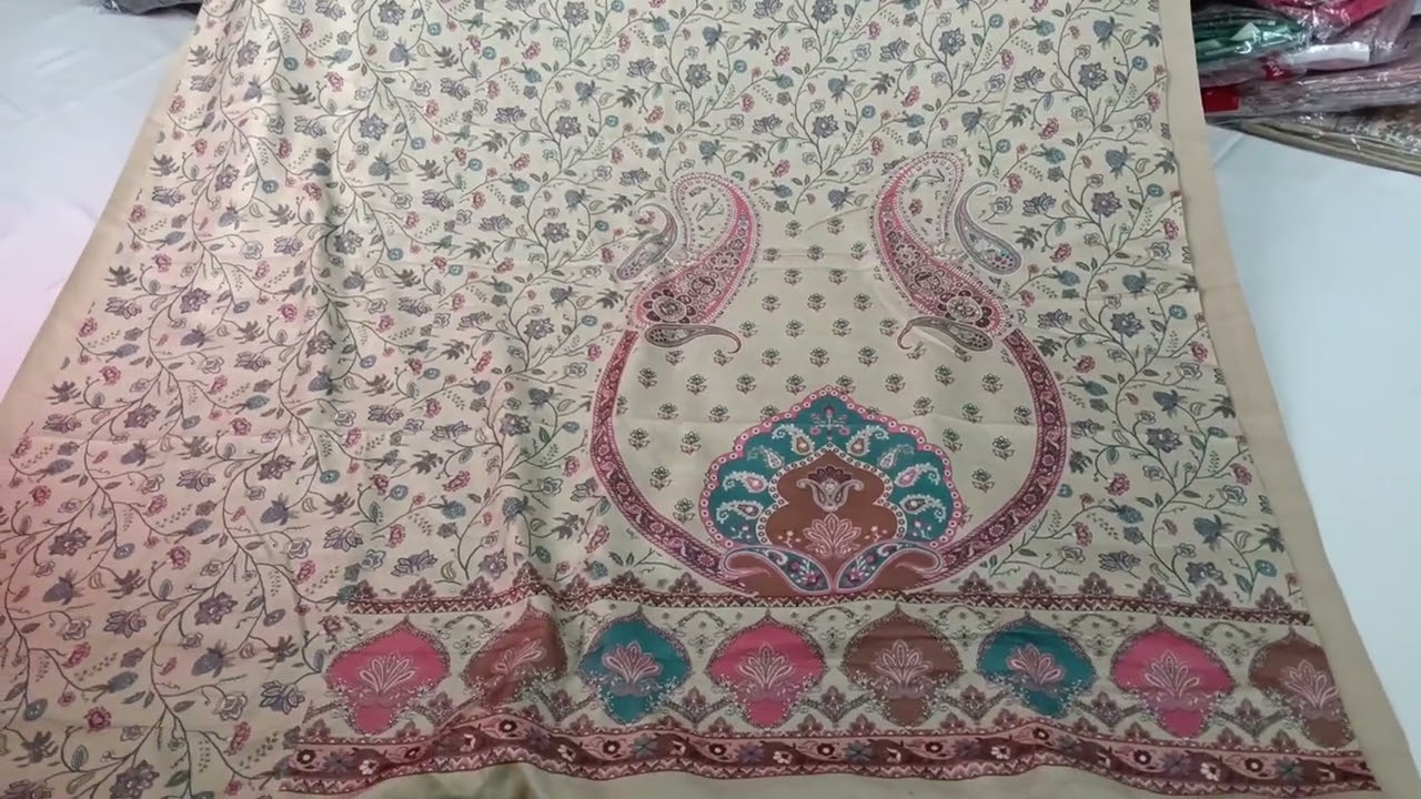 कम बजट में सबसे सुंदर गरम सूट! ❄️ Pashmina Unstitched Suit ₹700 | Order: 9350507726