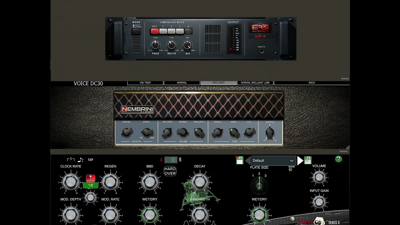 #DDMF#DIM Dchorus demo.This thing sounds so analog.