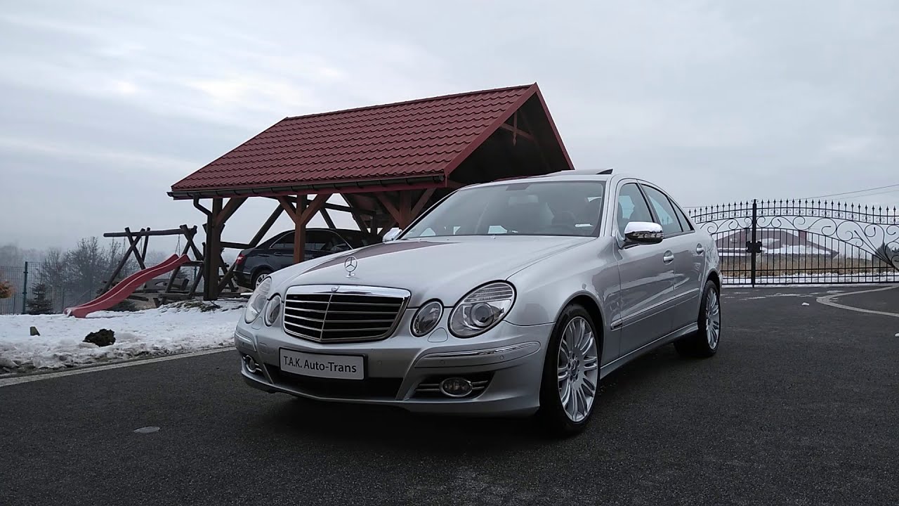T.A.K. Auto-Trans MERCEDES E320 CDI 3.0 V6 Avantgarde Sport Pakiet 2007r.